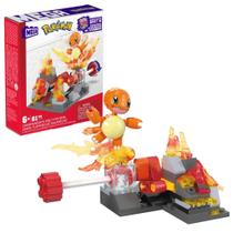 Giro de Fogo do Charmander - 81 Peças - Pokémon Adventure Builder - Mega - Mattel