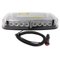 Giroflex De Led Vermelho E ul 12V Retangular - Liderauto