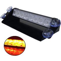 Giroflex Interno 12V Led Viatura Polícia Guincho Parabrisa Strobo Giroled Rayx Lt2032