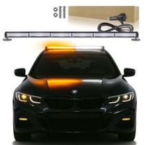 Giroflex Led Viatura Teto Luz Âmbar Estrobo Guincho Escolta