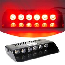 Giroflex Strobo Interno C/ Ventosas 6 Leds Vermelho/azul