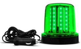 Giroled 10W 12/24V 54Leds Imã E Cabo Esp Verde Giroled 10W 12/24V 54Leds Imã E Cabo Esp Verde