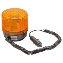 Giroled de Advertência Strobo Magnético Led Bivolt Laranja 8 Funções Com Plug Acendedor de Cigarros - DNI4285 Giroled de Advertência Strobo Magnético Led Bivolt Laranja 8 Funções Com Plug Acendedor de Cigarros - DNI4285