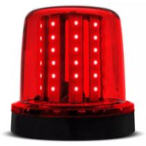 Giroled Giroflex 10w 12/24v 54 Leds Vermelho Giroled Giroflex 10w 12/24v 54 Leds Vermelho