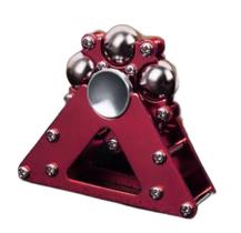 Giroscópio Hand Spinner Profissional Função Dupla Lux Red - Mega Block Toys