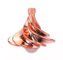 Giroscópio Rotação Desktop Mesa Sopro Vento Metal Red Giroscópio Rotação Desktop Mesa Sopro Vento Metal Red