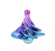 Giroscópio Rotação Desktop Mesa Sopro Vento Metal Violet