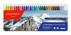 Giz Aquarelável Caran D'ache Neocolor II 30 Cores