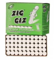Giz bc 50 unid antialergico branco zig giz Giz bc 50 unid antialergico branco zig giz