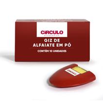 Giz de Alfaiate em Pó - Circulo - (caixa com 10 unidades)