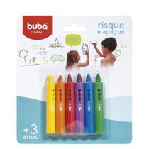 Giz de Banho Risque e Apague 6 cores Buba