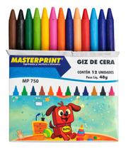 Giz de cera-12 cores-48g-mp750 kit com 3cx Giz de cera-12 cores-48g-mp750 kit com 3cx