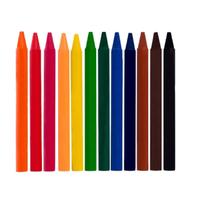 Giz de Cera 12 Cores Leo e Leo- Kit 12 caixas- 144un total