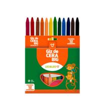 Giz de Cera 12 Cores - Ref 70624 Giz de Cera 12 Cores - Ref 70624