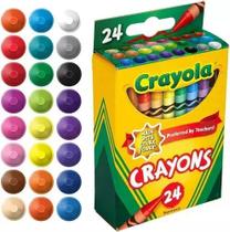 Giz De Cera 24 Cores Crayola