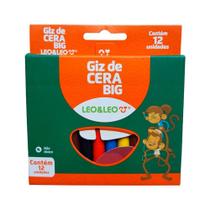 Giz de Cera Big Leo&Leo 12 unid - LEO&LEO