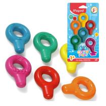 Giz de Cera Colorpeps Baby 6 Cores