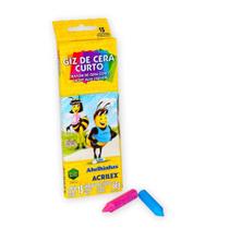 Giz de Cera Curto Acrilex C/15 Cores
