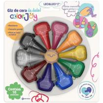 Giz De Cera Curto Encaixa No Dedo Color Joy Giz De Cera Curto Encaixa No Dedo Color Joy