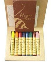 Giz De Cera De Abelha Apiscor 08 Bastões Sortidos