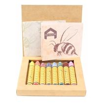 Giz De Cera De Abelha Apiscor 08 Bastões Sortidos