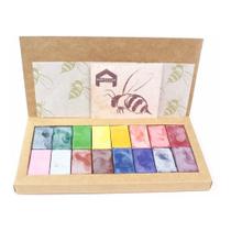 Giz de Cera de Abelha Apiscor 16 Blocos Sortidos