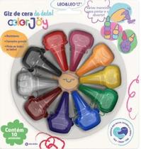 Giz de Cera Encaixa no Dedo Color Joy Leo&ampLeo