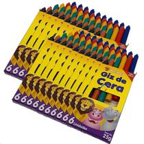 Giz De Cera Kit 20 Cxs Pequenas Escolar Lembrancinha Atacado