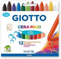 Giz de Cera Maxi 12Cores 202202ES - Giotto