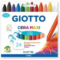 Giz de cera maxi giotto 24 cores