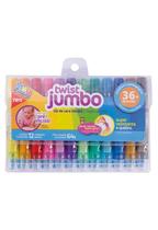 Giz De Cera Retrátil Jumbo Twist 12 Cores Ref. 659343 Giz De Cera Retratil Jumbo Twist 12 Cores Ref. 659343