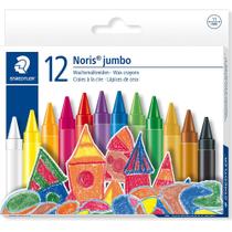 Giz de Cera Staedtler Noris Jumbo 12 Cores 11mm 229 Nc12 03 1 ed