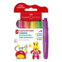 Giz de Cera Supermacio Neon Little Creatives Faber-Castell