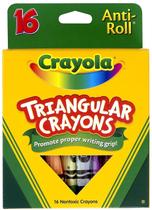 Giz de Cera Triangular Antideslizante Crayola 16 Cores Giz de Cera Triangular Antideslizante Crayola 16 Cores