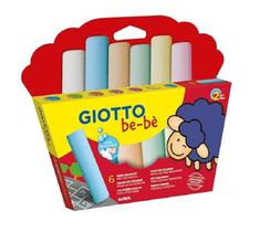 Giz de Chão JUMBO Giotto Bebê 6 cores - Canson Giz de Chão JUMBO Giotto Bebê 6 cores - Canson