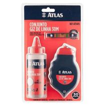 Giz de Linha 30m - 113g Tinta Vermelha Atlas AT1405 Giz de Linha 30m - 113g Tinta Vermelha Atlas AT1405