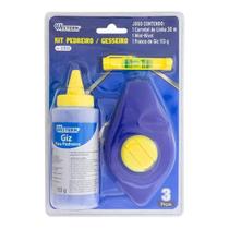 Giz de Linha / Gesseiro Kit 30 Metros Azul - Western Giz de Linha / Gesseiro Kit 30 Metros Azul - Western