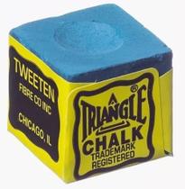 Giz de sinuca triangle azul