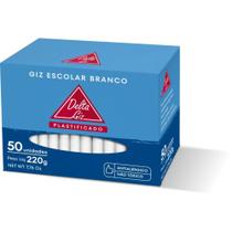 Giz Escolar Branco 30 Caixas com 50 Unidades Plastificado