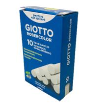 Giz Escolar Branco Com 10 Uni - Giotto