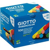 Giz Escolar Giotto Robercolor 100 Unidades Coloridas