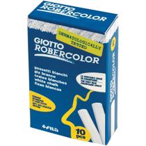 Giz Escolar Plastificado Giotto Branco C/10