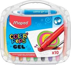 Giz Gel Aquarelável Color Peps Maped 10 Cores