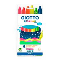 Giz Giotto Cera Neon 6 Cores Neons