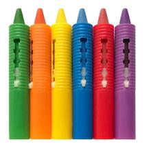 Giz Infantil para Banho Risque e Apague 6 Cores Fáceis de Apagar Buba