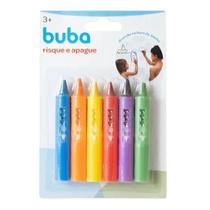 Giz Lapis Risque e Apague Colorido 7473 BUBA