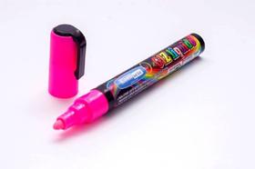 Giz Líquido 5mm 8g Caneta Ponta Dupla Lousa Vidro Rosa
