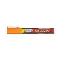 Giz Líquido BRW Unitário 6mm 4gr Laranja GZ0614