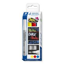 Giz Liquido Staedtler Lumocolor 344 4 Cores