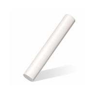 Giz Lousa Cilíndrico Plastificado Branco 50 Unidades - 7 belo